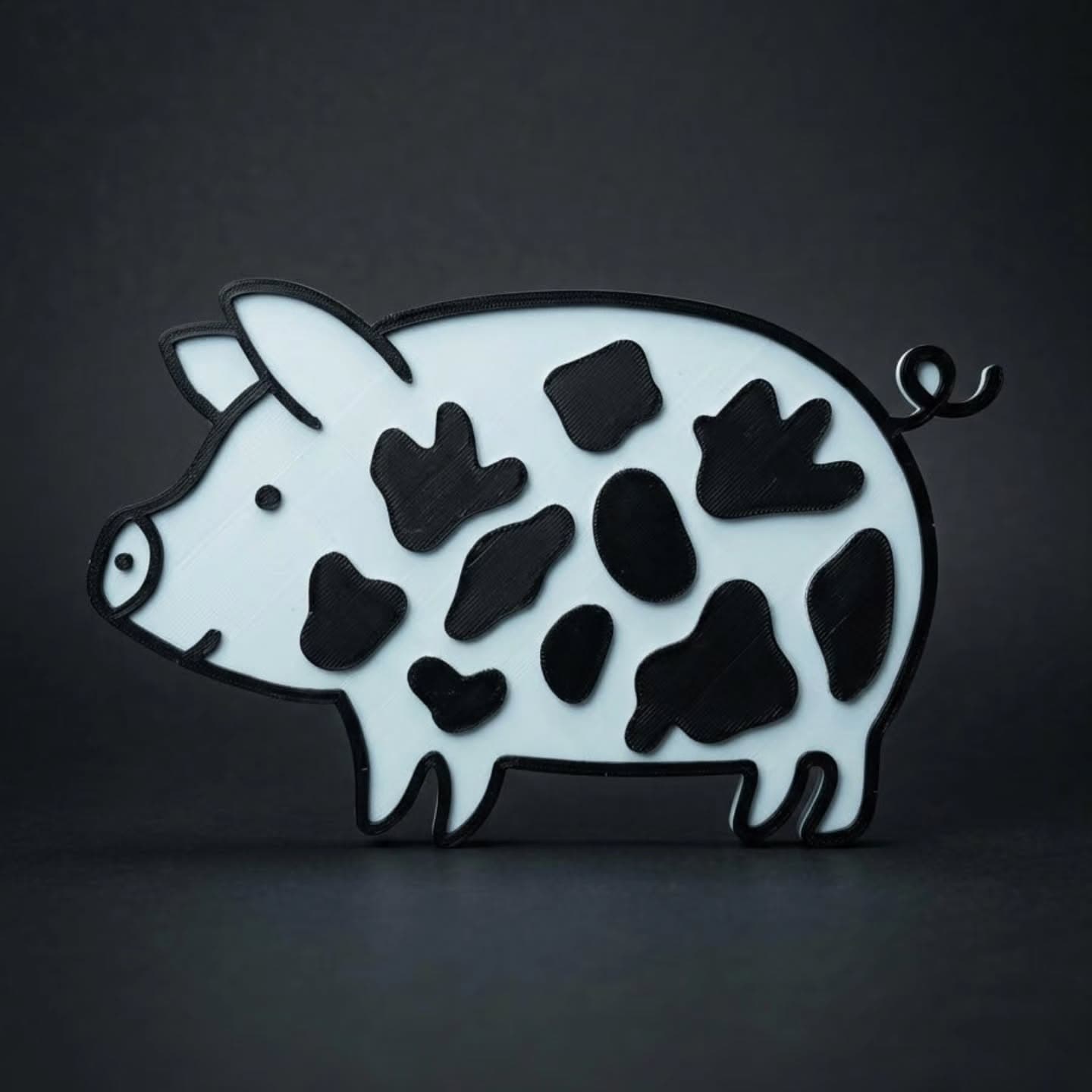 Aqui vem o Porquinho em versão impressa em 3D! A brincadeira é simples: tira a…